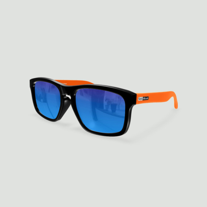 Lunettes de soleil Daytona Tech 3  Noir - Verres Bleu - Orange