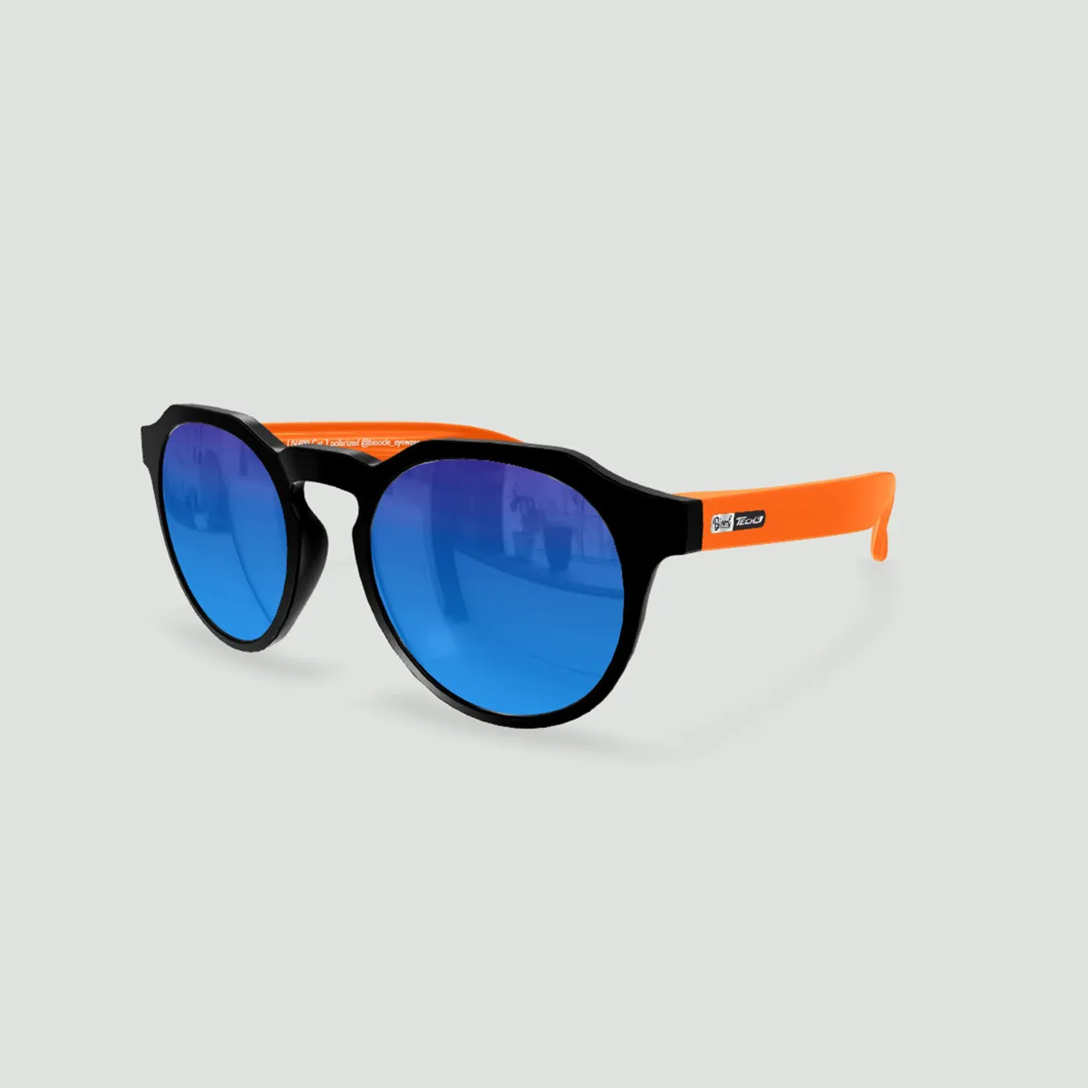 Lunettes de soleil Columbia Tech 3  Noir - Verres Bleu - Orange