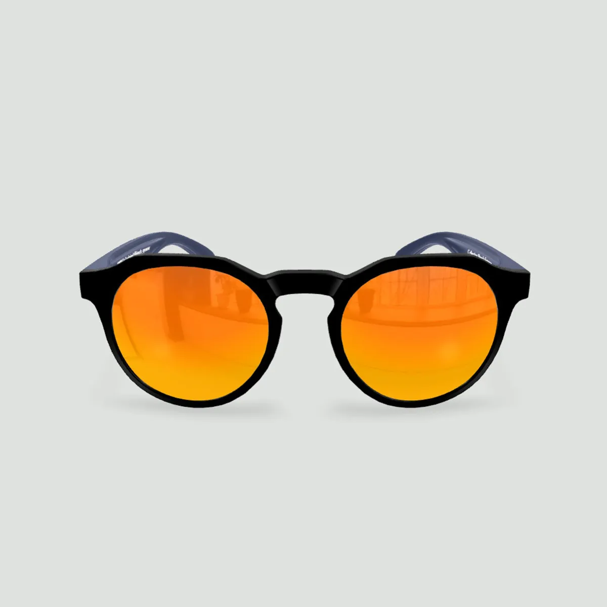 Sunglasses Columbia Tech 3 Black - Red Fire - Blue Lenses