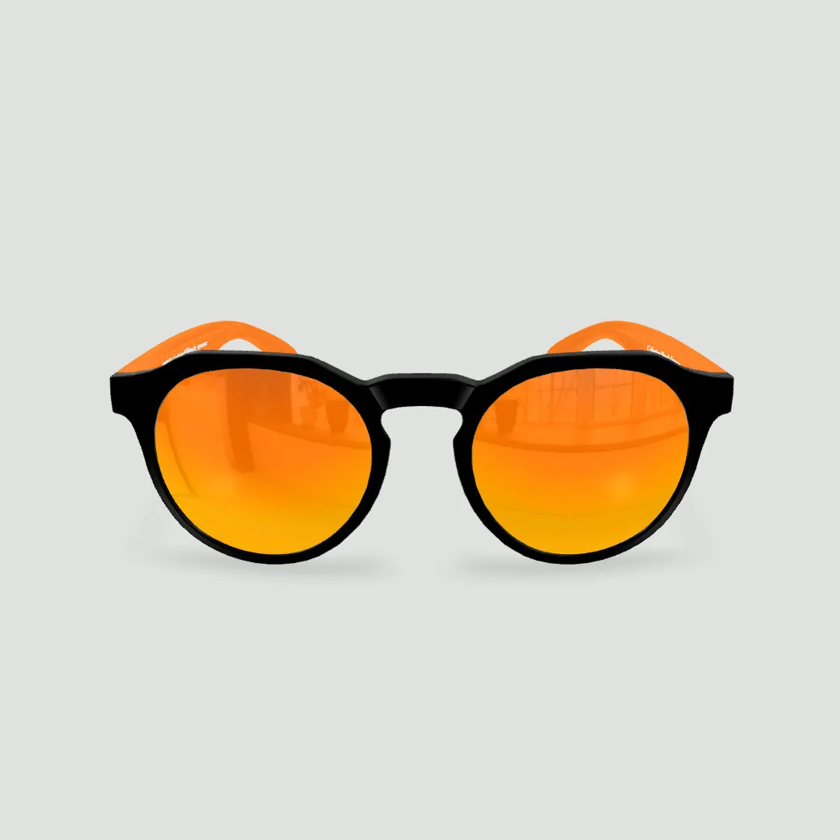 Sunglasses 24h du Mans Columbia Black - Red Fire - Orange LM Lenses