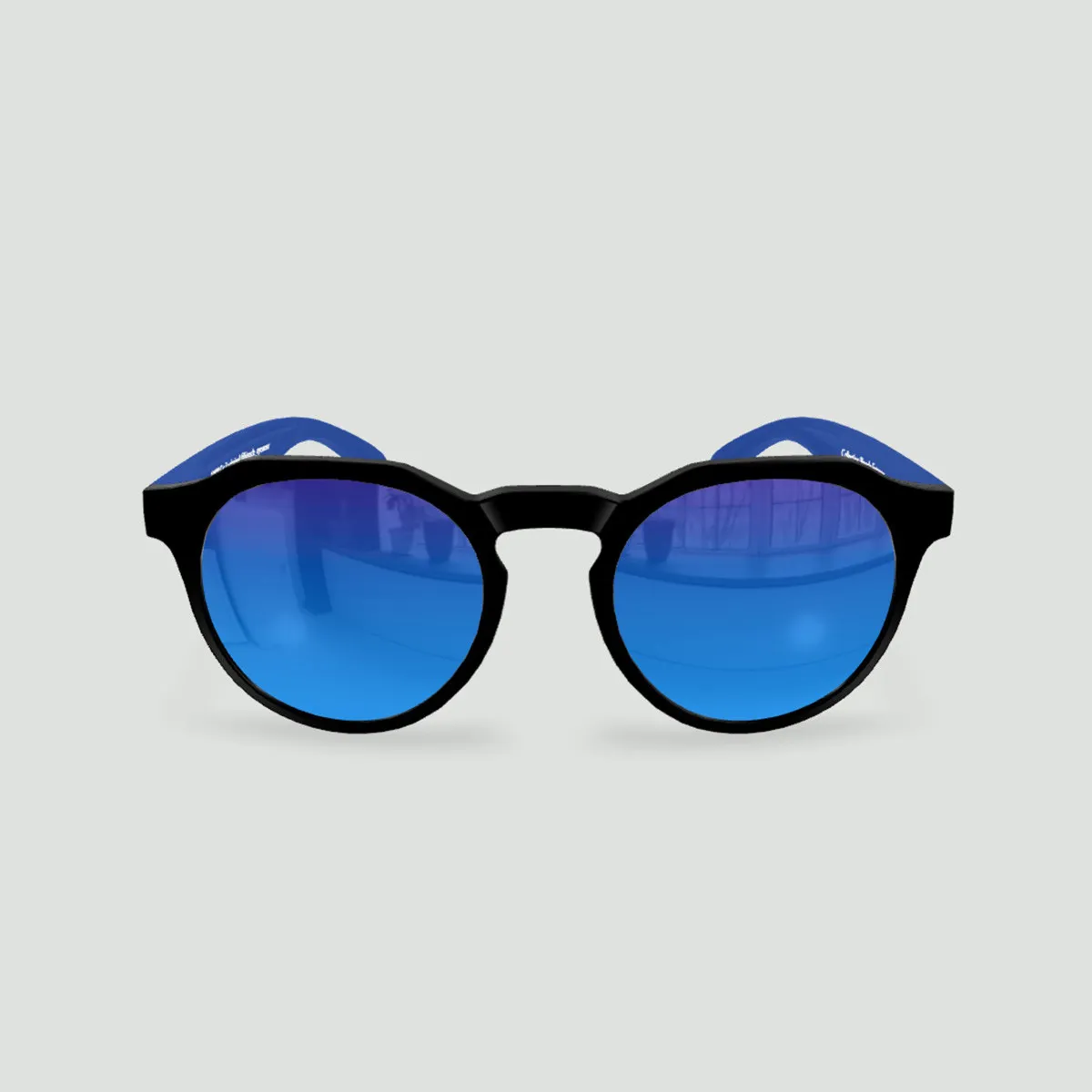 Lunettes de soleil 24 h du Mans Columbia Noir - Verres Bleu - Bleu LM