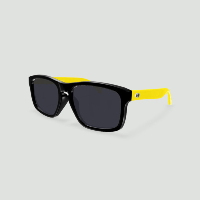 Sunglasses 24h du Mans Daytona Black - Grey - Yellow LM Lenses