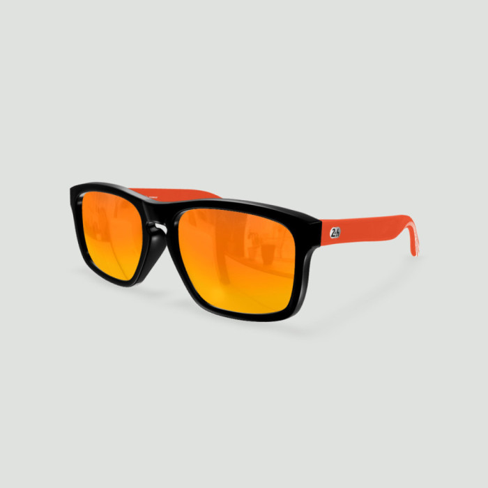Sunglasses 24h du Mans Daytona Black - Red Fire - Red LM Lenses