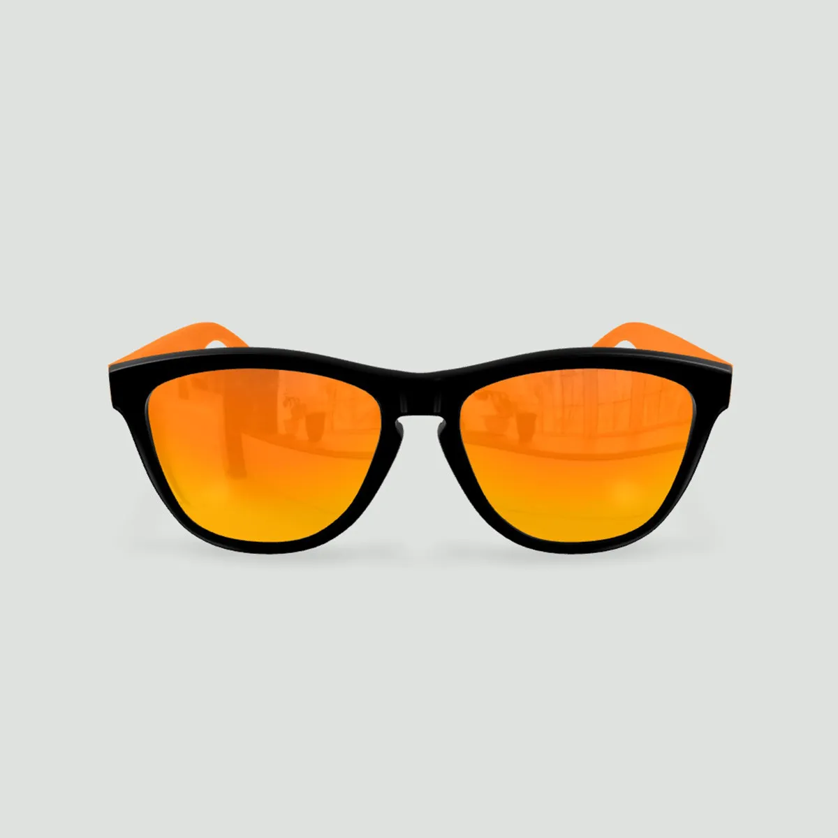 Lunettes de soleil 24 h du Mans Original Noir - Verres Red Fire - Orange LM
