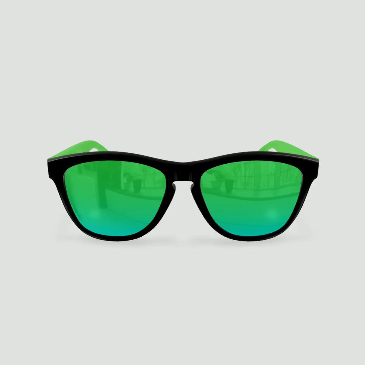 Sunglasses 24h du Mans Original Black - Green - Green LM Lenses