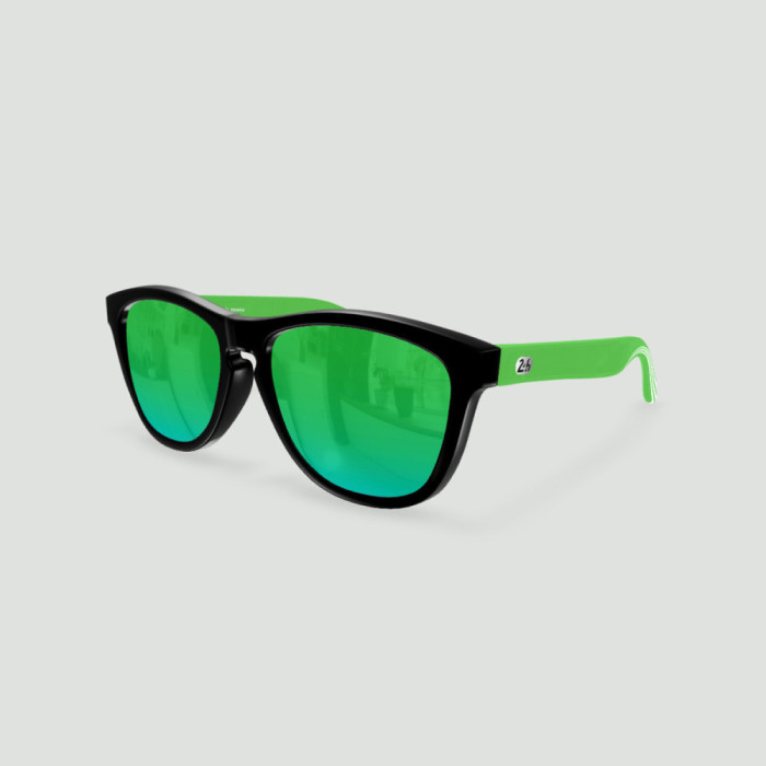 Sunglasses 24h du Mans Original Black - Green - Green LM Lenses