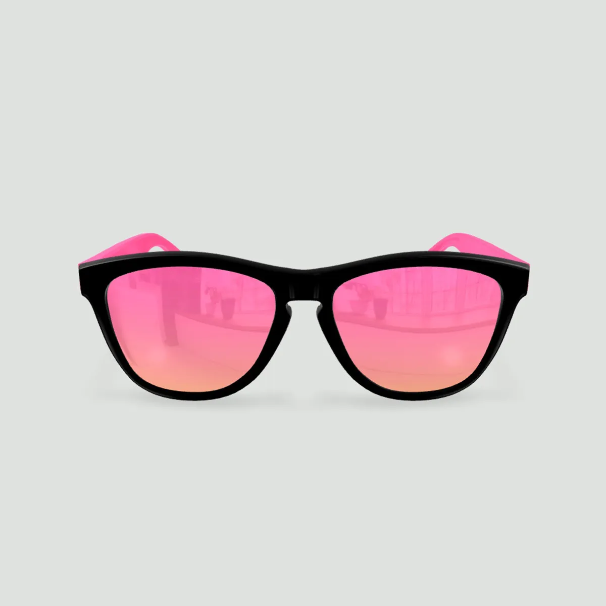 Sunglasses 24h du Mans Original Black - Pink - Pink LM Lenses