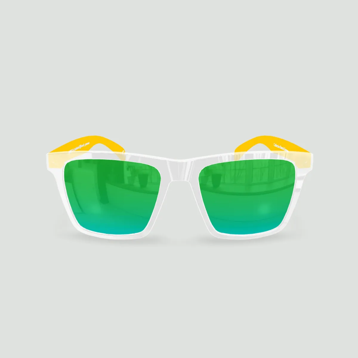 Sunglasses Miami FC NANTES Clear - Green - Yellow Lenses