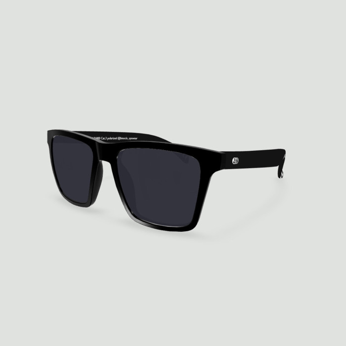 Sunglasses 24h du Mans Miami Black - Grey - Black LM Lenses