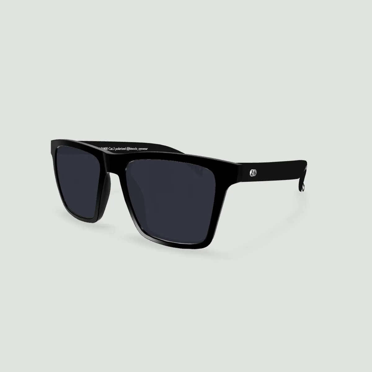 Sunglasses 24h du Mans Miami Black - Grey - Black LM Lenses