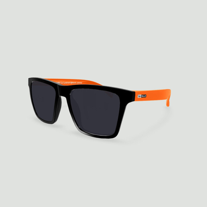Lunettes de soleil Miami Tech 3  Noir - Verres Gris - Orange