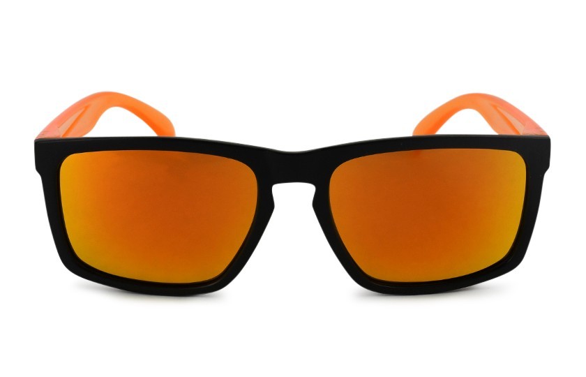 Daytona  Black - Red fire - Orange Cocktail Shinny