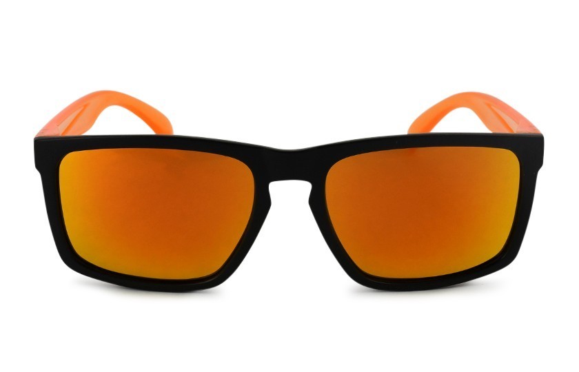 Daytona  Black - Red fire - Orange Cocktail Shinny