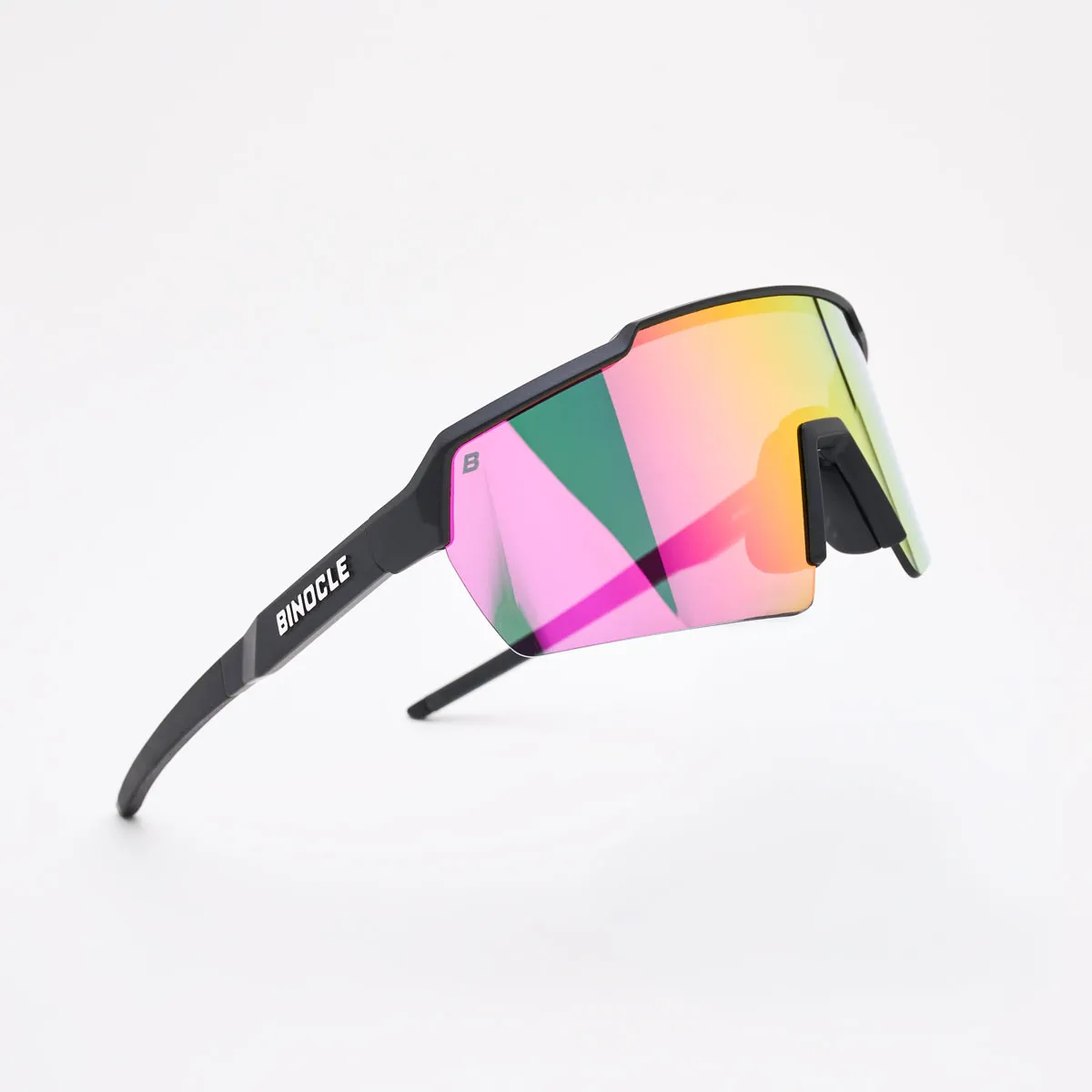 Sprint Pink polarized sports sunglasses – enhance contrast and sharpen your view of the terrain