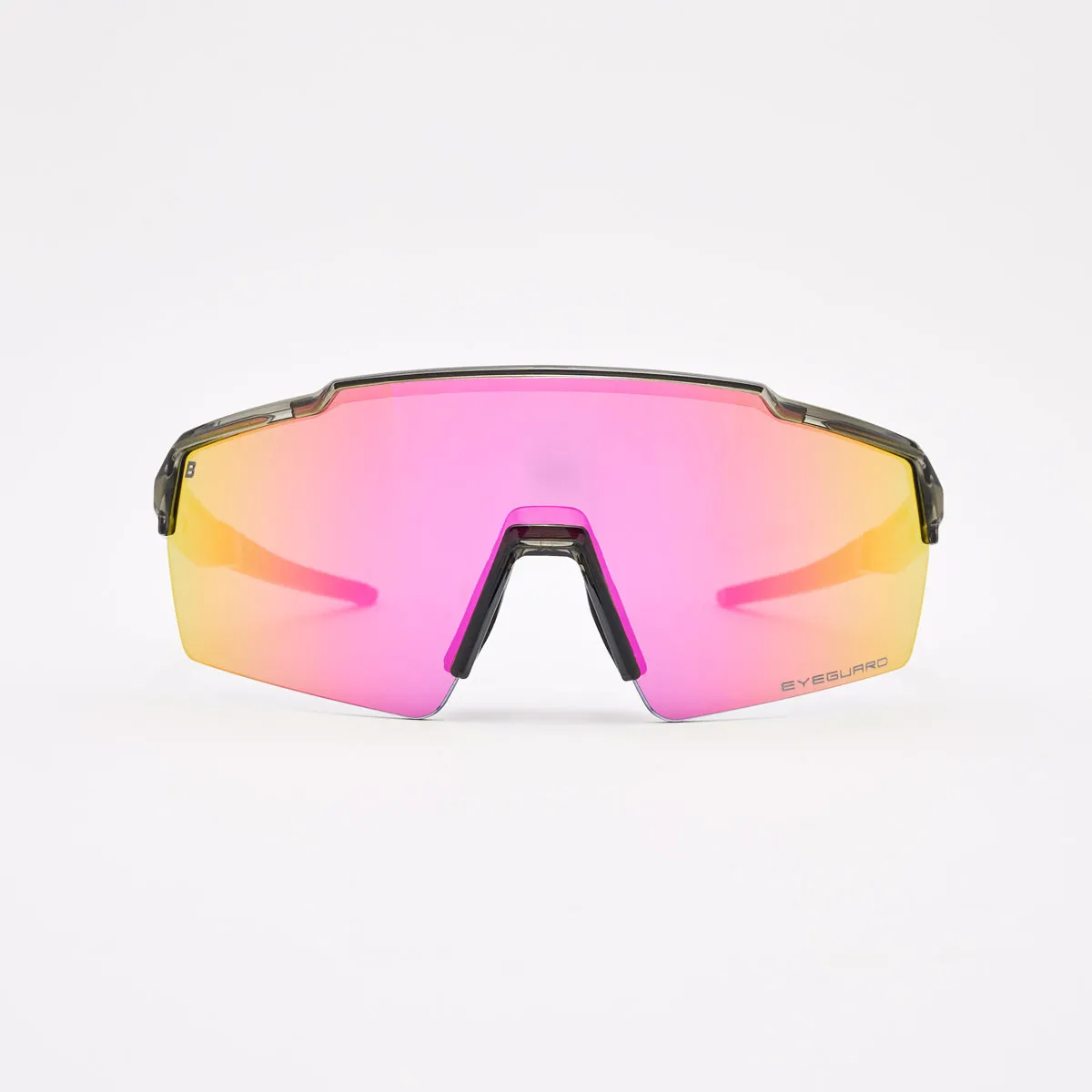 Sprint Pink polarized sports sunglasses – enhance contrast and sharpen your view of the terrain