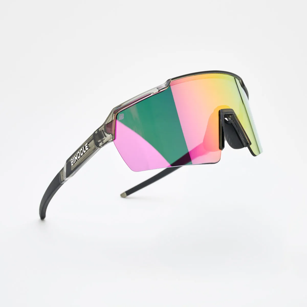 Sprint Pink polarized sports sunglasses – enhance contrast and sharpen your view of the terrain