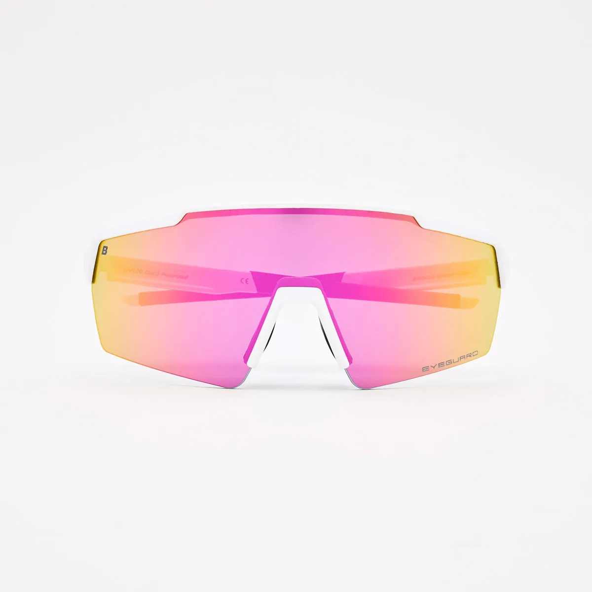 Lunettes de sport Sprint polarisées rose - renforce les contrastes et affine ta lecture du terrain