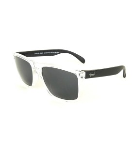 Transparent - Grey Lenses - Black