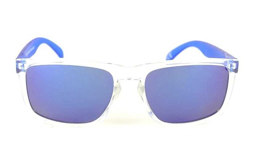 Transparent - Blue Lenses - Blue