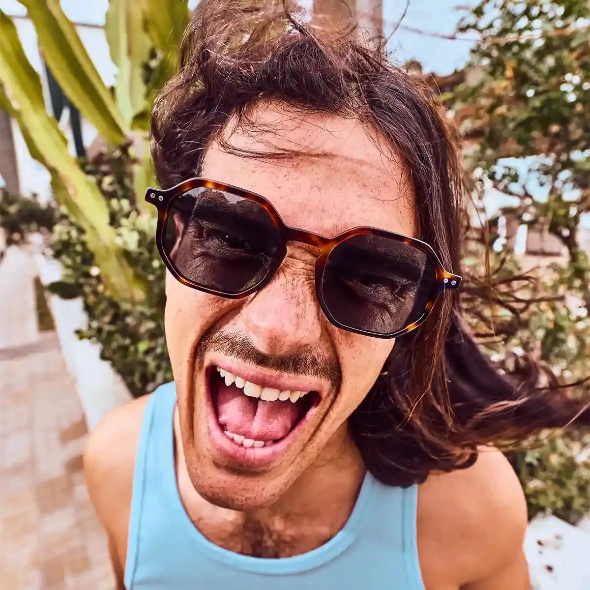 Bogota Octagonal Sunglasses – Modern Geometric Style