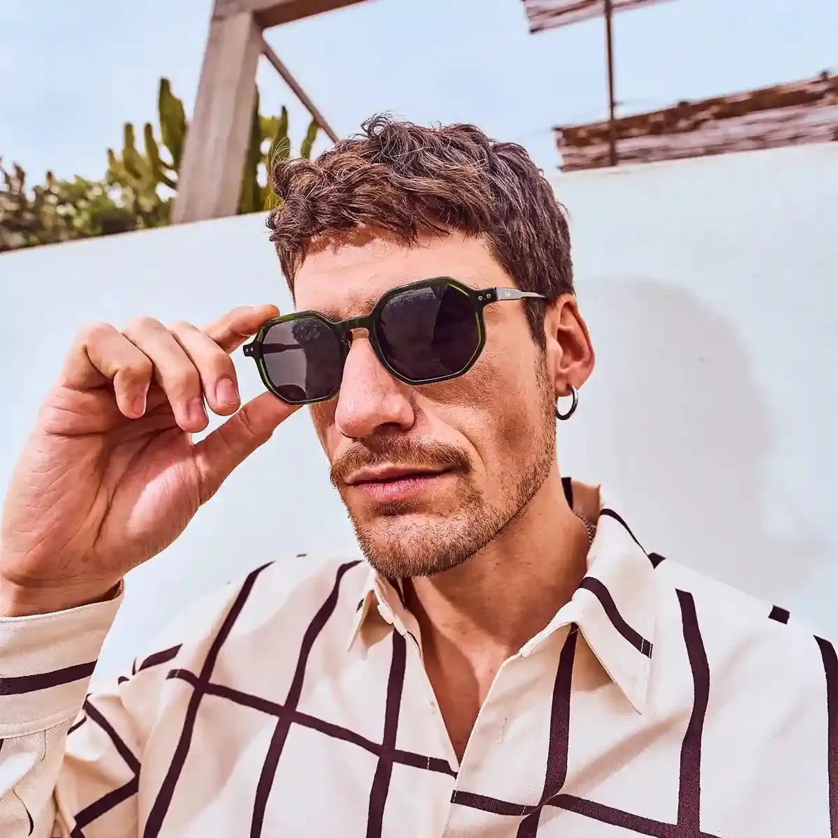 Bogota Octagonal Sunglasses – Modern Geometric Style