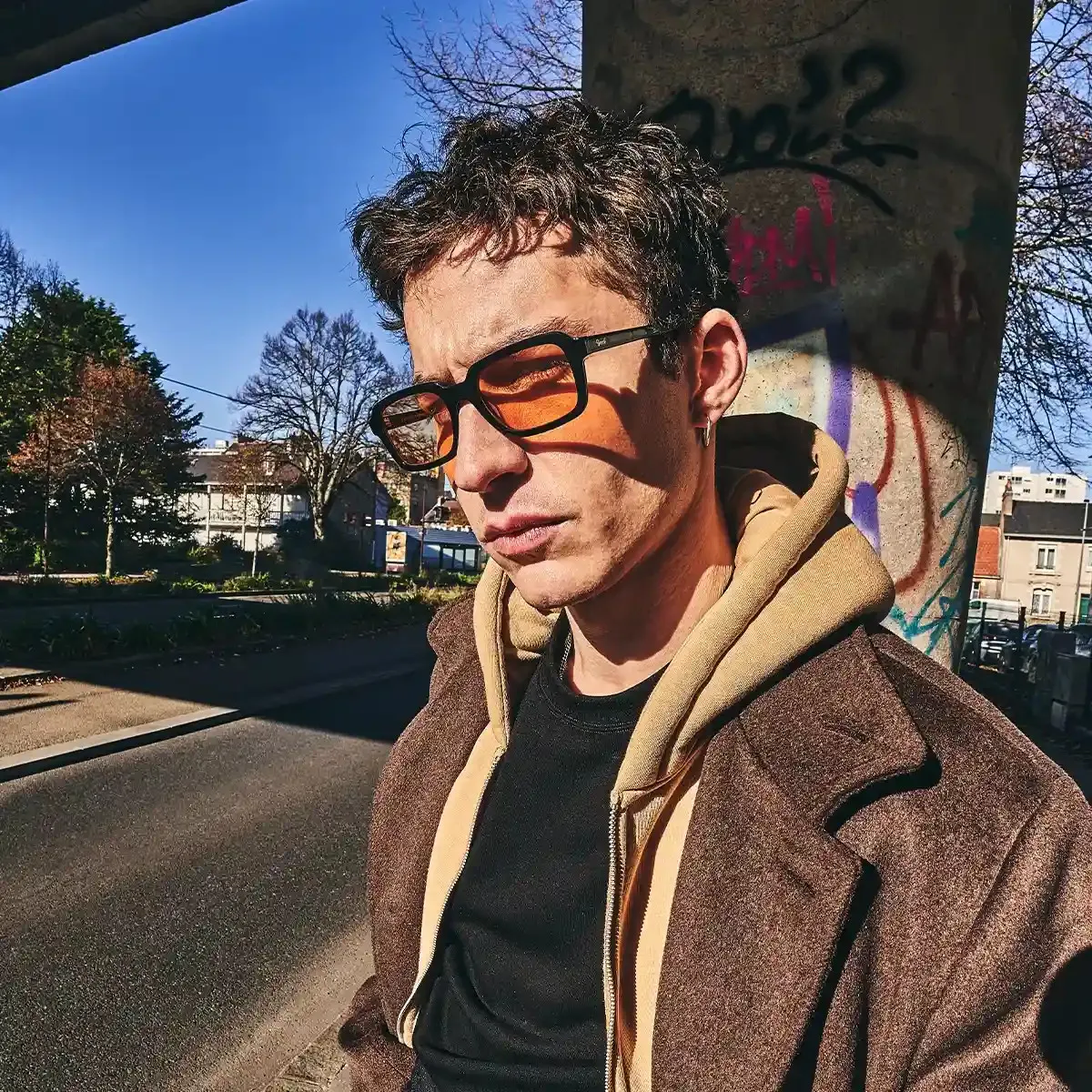 Mykonos Sunglasses – Retro 90s Square Frame