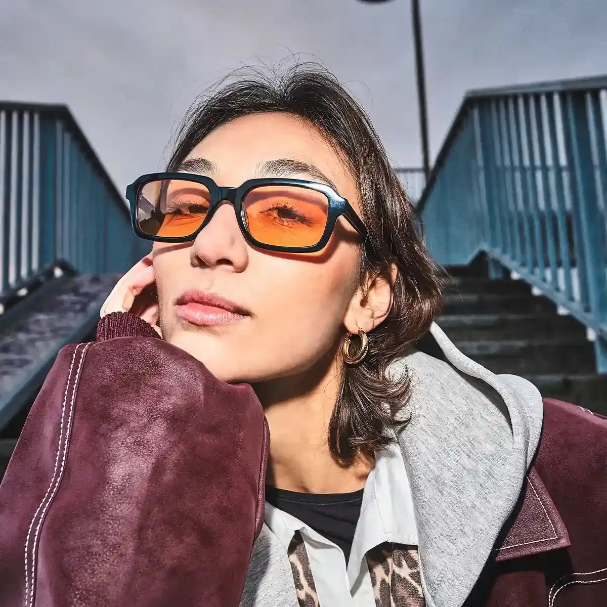 Mykonos Sunglasses – Retro 90s Square Frame
