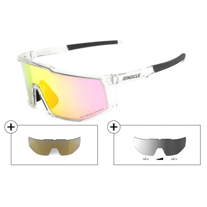 Binocle Horizon Pack: sunglasses + 2 lenses of your choice