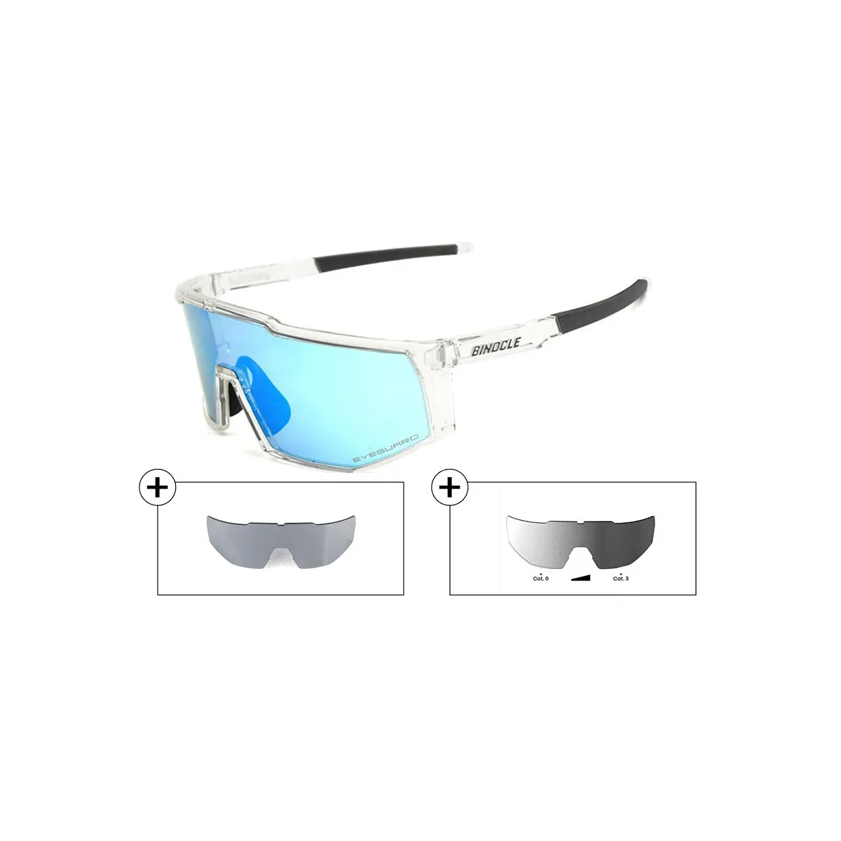 Binocle Horizon Pack: sunglasses + 2 lenses of your choice