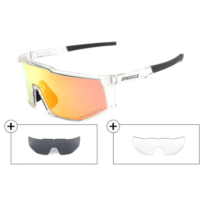 Pack lunettes de sport + verres interchangeables - Performance & polyvalence