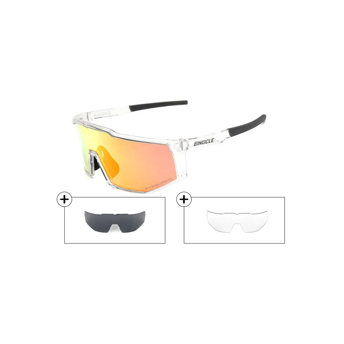 Binocle Horizon Pack: sunglasses + 2 lenses of your choice
