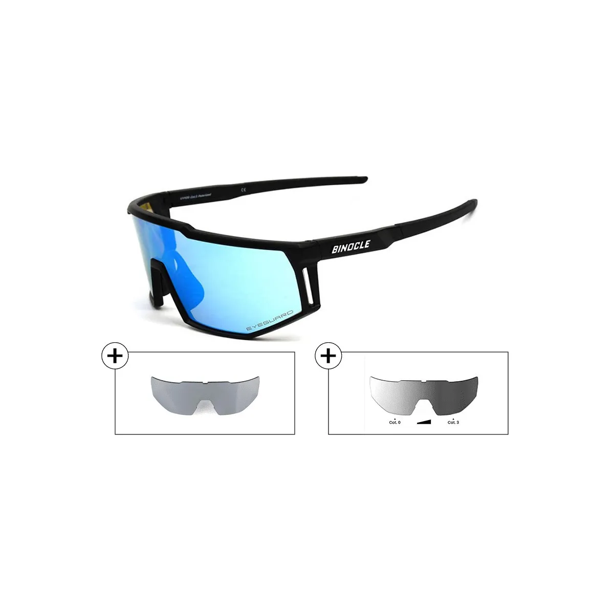 Binocle Horizon Pack: sunglasses + 2 lenses of your choice