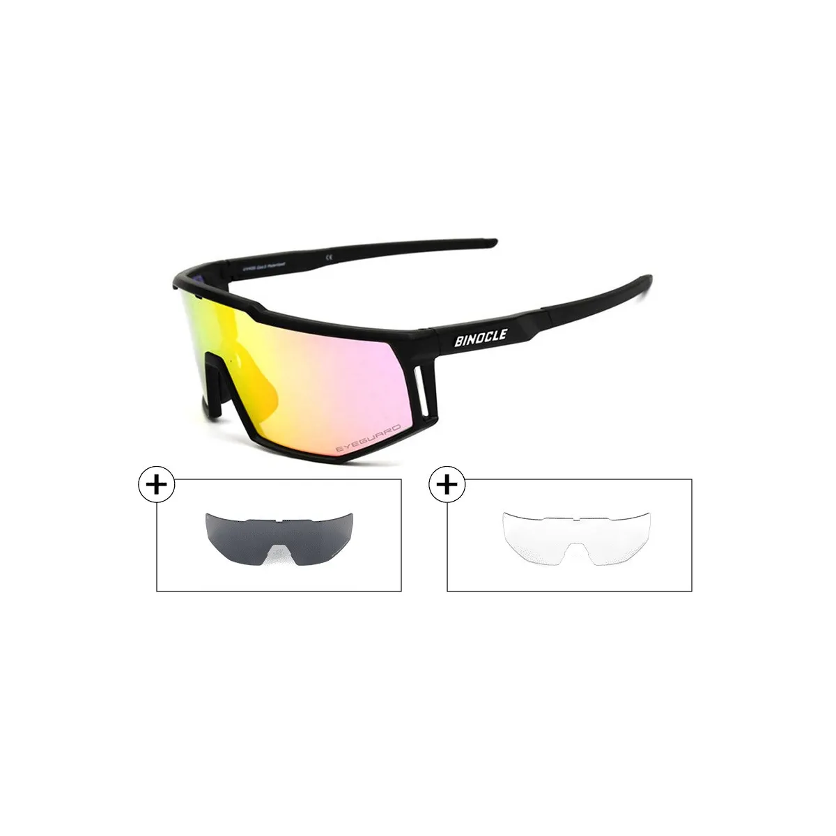 Binocle Horizon Pack: sunglasses + 2 lenses of your choice