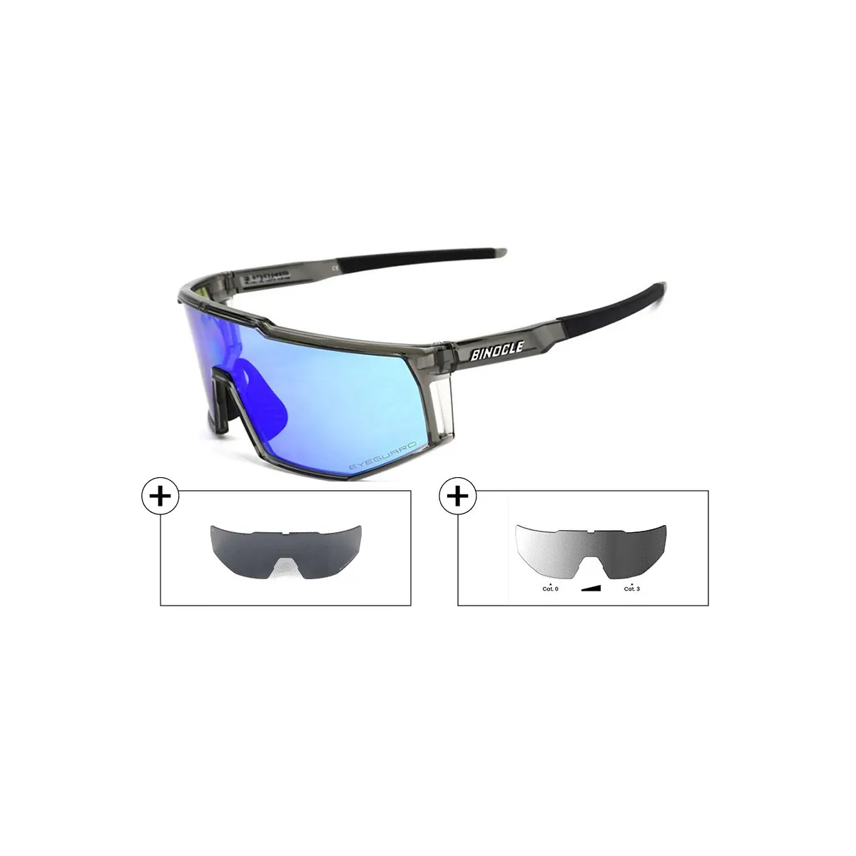 Binocle Horizon Pack: sunglasses + 2 lenses of your choice