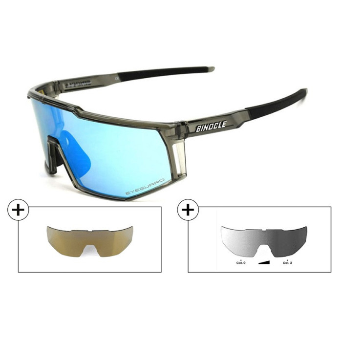 Pack lunettes de sport + verres interchangeables - Performance & polyvalence