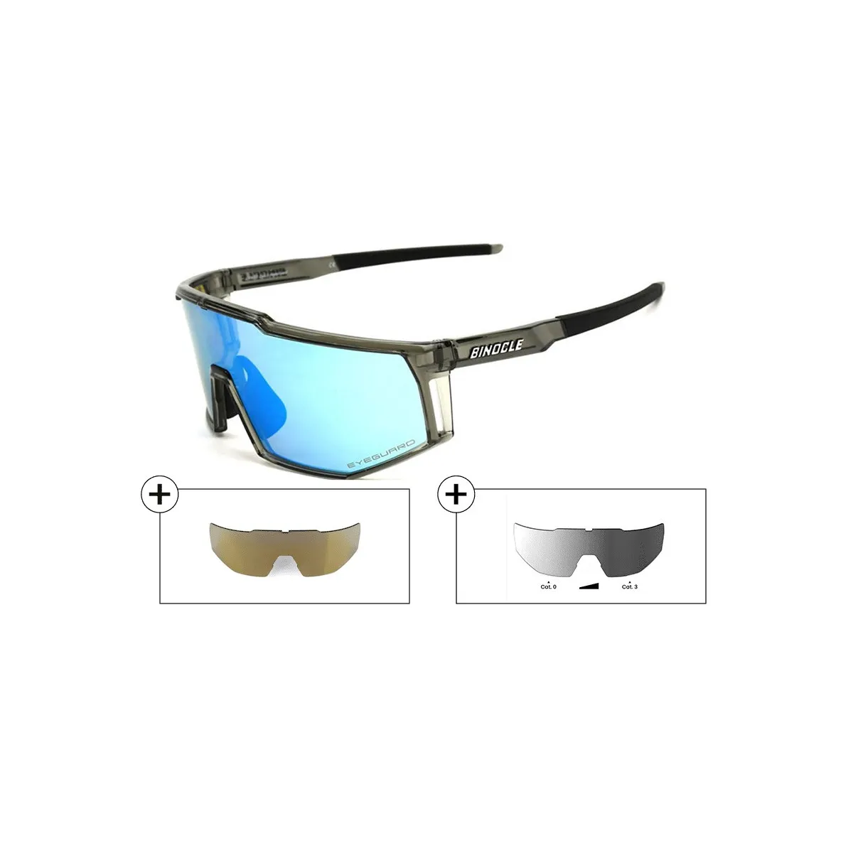 Pack lunettes de sport + verres interchangeables - Performance & polyvalence