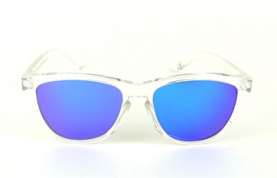 Transparent - Blue Lenses - Transparent