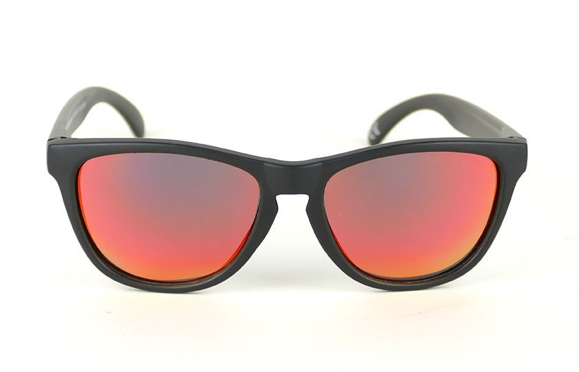 Black - Red Fire Lenses - Black