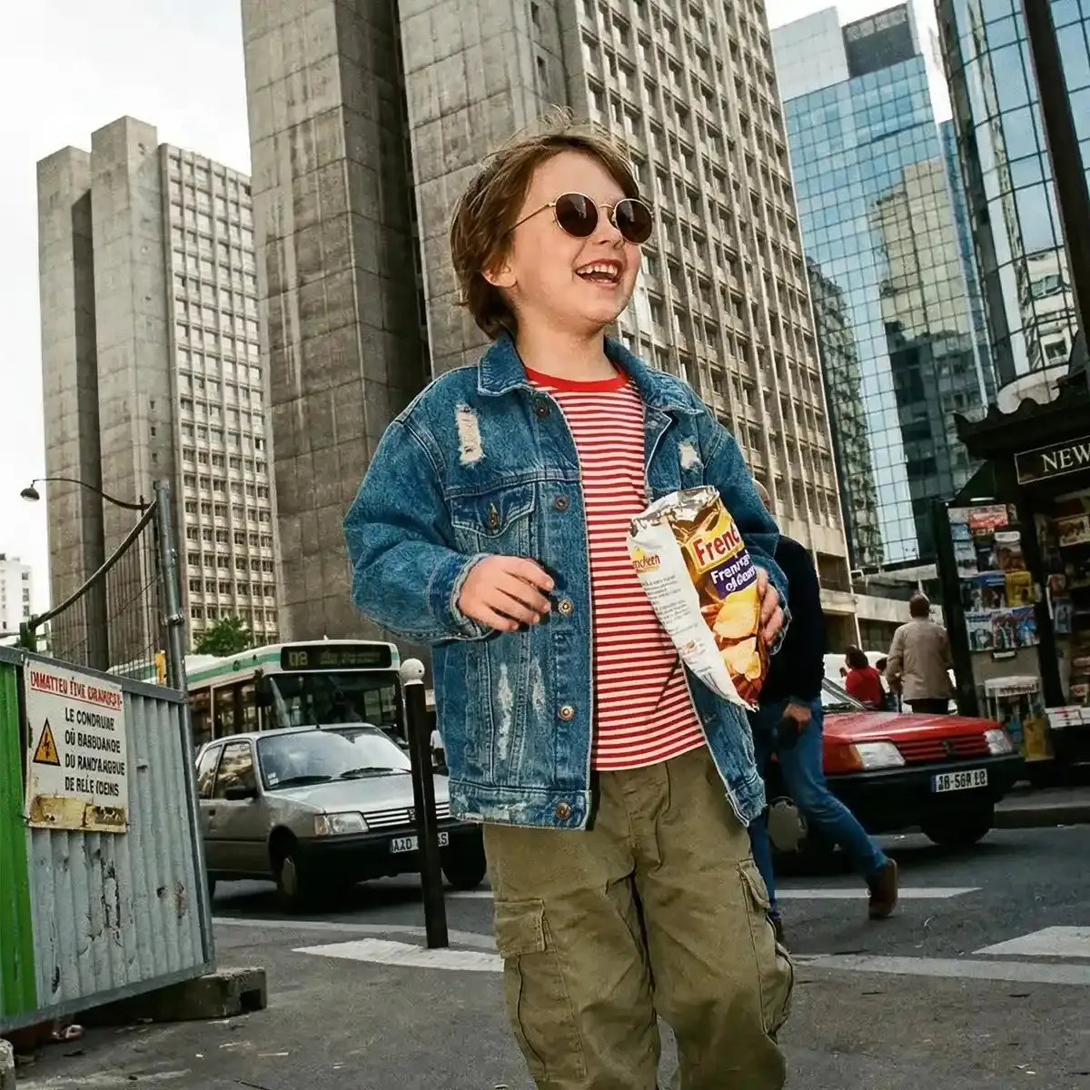 Children's Sunglasses - Little Indiana Gold Brillant - G15