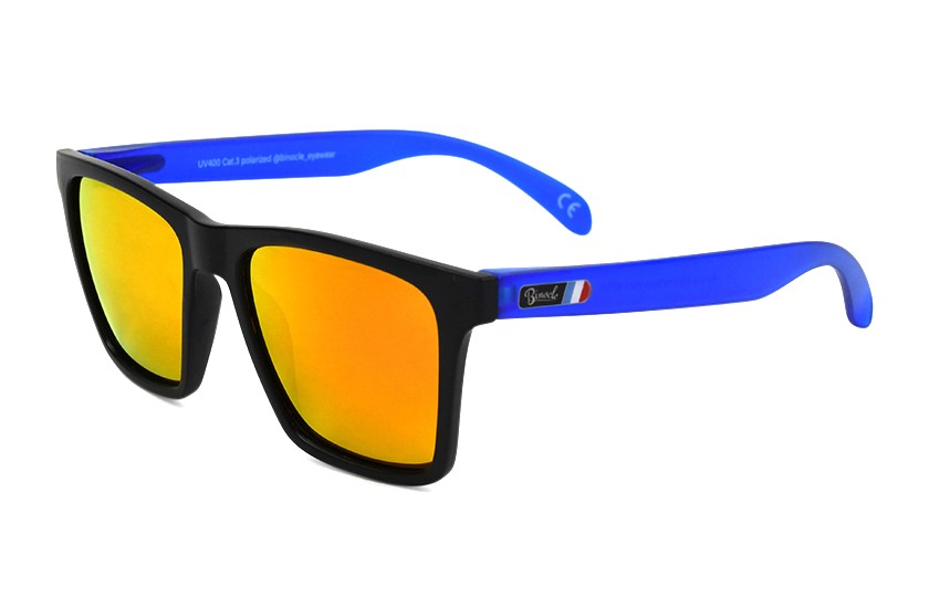 Miami Noir - Verres Red Fire - Bleu