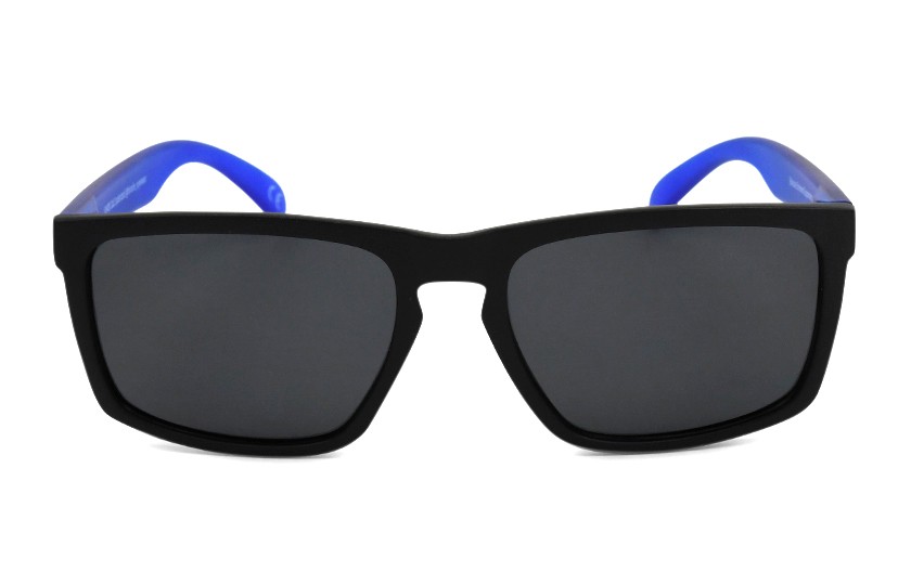 Daytona Noir - Verres Gris - Bleu