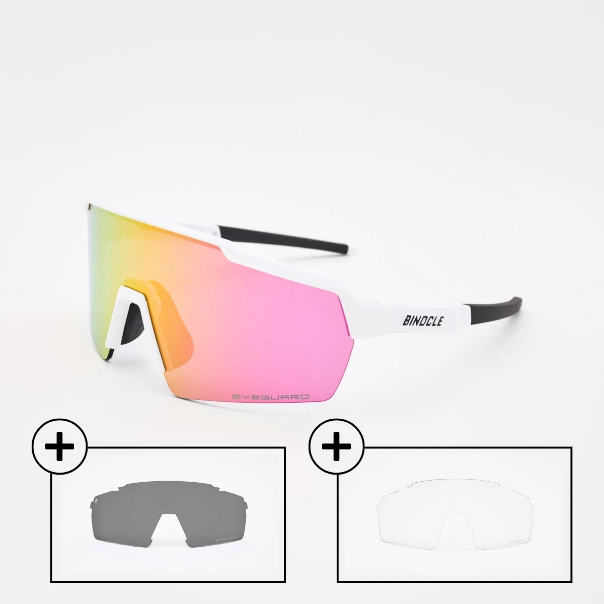 Binocle sprint Pack: sunglasses + 2 lenses of your choice
