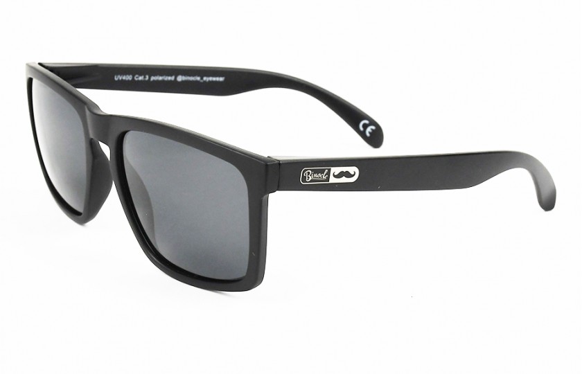Daytona Noir - Verres Gris - Noir Movember