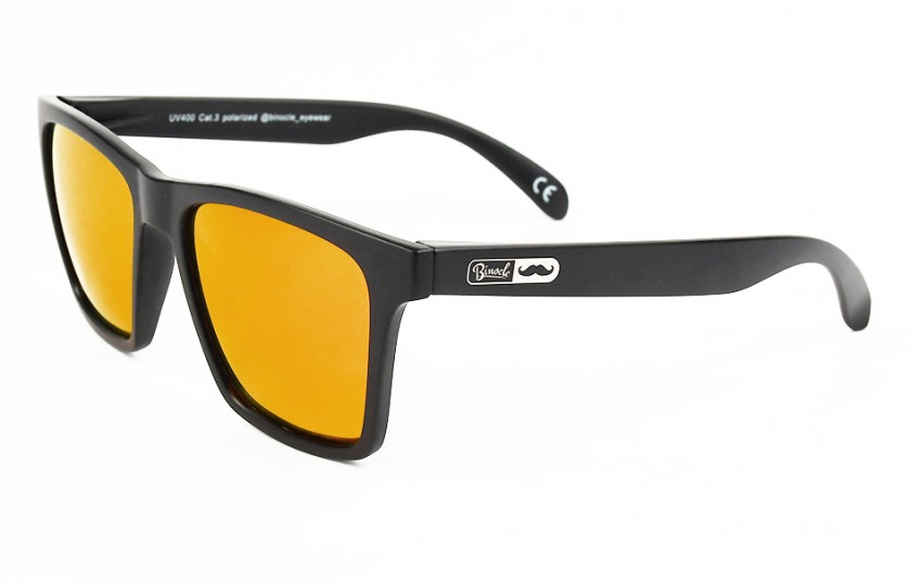 Miami Noir - Verres Red Fire - Noir Movember