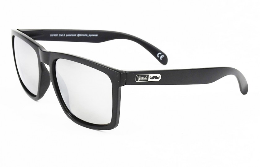 Daytona Noir - Verres Silver - Noir Movember