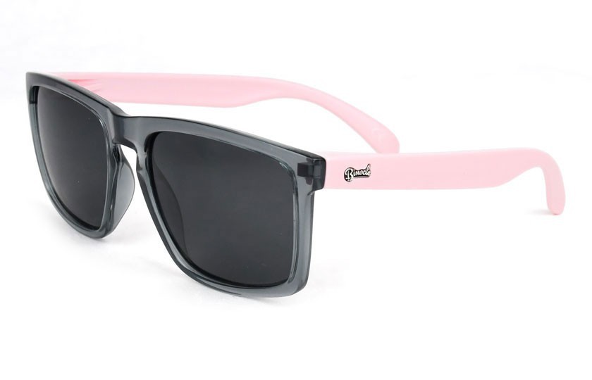 Daytona Grey - Grey Glasses - Pastel Pink