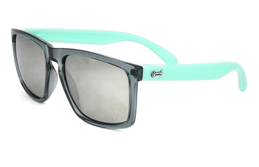 Daytona Grey - Silver Glasses - Pastel Green