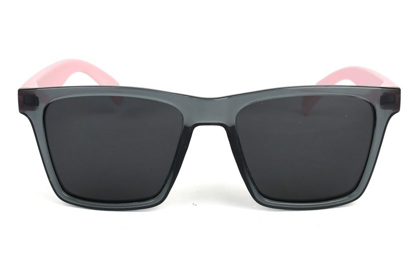 Miami Grey - Grey Glasses - Pastel Pink