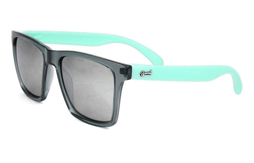 Miami Grey - Silver Glasses - Pastel Green