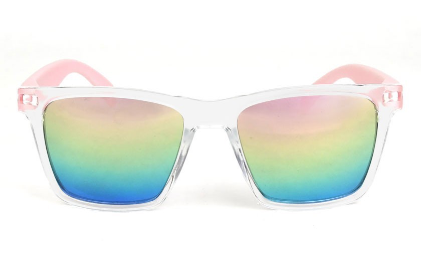 Miami Transparent - Unicorn Glasses - Pastel Pink